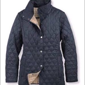 L.L. Bean Navy Quilted Jacket